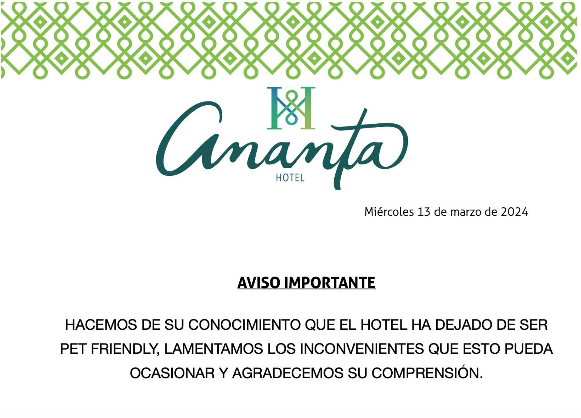 Ananta Hotel Casitas Exterior foto